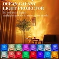 thumbnail image 2 of duomi-Ocean Galaxy Light Projector,16 Colors Northern Lights Lamp with Remote Control,3D Tesseract Lamp, Ocean Wave Projector Light for Bedroom, Party, Restaurant, 2 of 4