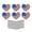 Multicolor C, variant on Mgaxud American Independence Day Garage Refrigerator Magnets and Window Stickers for Patriotic Party Decoration