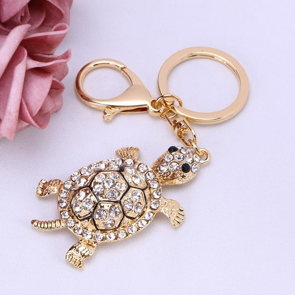 WHAMVOX Turtle Bag Charm Shaped Keychain for Handbag Pendant Miss