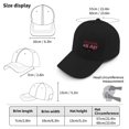 thumbnail image 4 of Embroidery Custom Baseball Cap ,loved all day every dayPersonalized Adjustable Trucker Caps for Gifts, 4 of 7