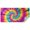 Colorful Rainbow Tie, variant on Purple Blue Tie Dye Spiral Pattern Rectangle Tablecloth 60"x84",Waterproof Polyester Rectangle Table Cloth, Wipeable Spillproof Polyester Tablecloth for Dining, Camping, Indoor and Outdoor