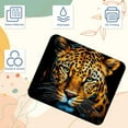 thumbnail image 3 of Leopard Square 8.3x9.8 Inch Non-Slip Rubber Bottom Printed Mousepad Desk Mat Gaming Mousepad for Office and Gaming, 3 of 6