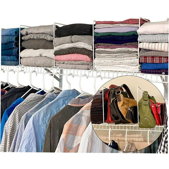 Closet Shelf Dividers For Wire Shelves