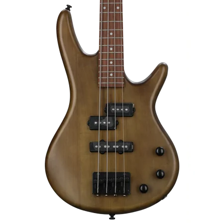 Ibanez 4 GSRM20BWNF Fretted 4-String Solid Body Bass Guitars Walnut Flat