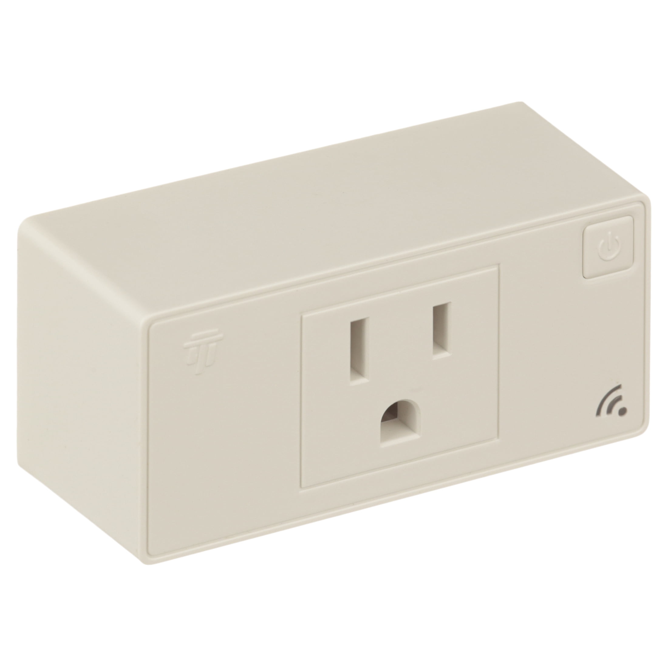 Top Greener Mini Wi-Fi Smart Plug with Energy Monitoring 120V 10A No Hub Required White