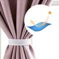 thumbnail image 6 of SUYOLL Blackout Curtains for Bedroom and Living Room,Portable Self‑Adhesive Window Curtains, No‑Drill Hook And Loop Strip Drapes, Light Blocking Temporary Curtain Panels Home Use 100*170cm, 6 of 8