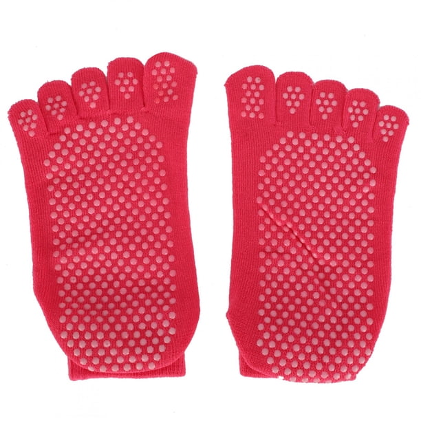 Calcetines Transpirables, Calcetines De Pilates con Punta De Yoga De Algodón Suave Calcetines Tecnología Avanzada