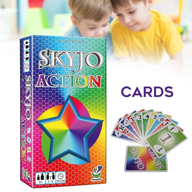Skyjo Action card Game Multiplayer Magilano