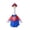 M27_Blue 13x14.2in, variant on SMKE Porch Goose Outfit,Blue Easy-Clean Goose Costume For Effortless Care,Holiday Concrete Goose Outfit,Plastic Statue Costume,Outdoor Lawn Decor,Porch Goose Clothes Porch Goose Outfit(No Geese)
