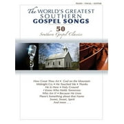 The Worlds Greatest Southern Gospel Songs: P/V/G Piano, Vocal and Guitar Chords  Paperback  159235162X 9781592351626 Hal Leonard Corp.