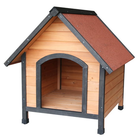 Outdoor Pet Dog Kennel Wood House Bed Shelter Home