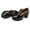 Black, variant on Woobling Womens Latin Shoes Lace Up Pumps Chunky Heel Dance Shoe Comfort Women's Light Round Toe Nude 7.5