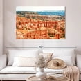 thumbnail image 2 of Elephant Stock Bryce Canyon Morning View Wall Art - Horizontal Canvas Wall Art - Living Room Wall Decor - Nature Canvas - Blue And Orange Decor By Philippe Hugonnard - 48" x 32", 2 of 8