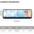 thumbnail image 2 of NETILGEN Refrigerator Door Handle Covers Pack of 2, Kitchen Appliance Armrest Decoration Mat Non-Slip for Fridge Dishwashers Microwave Home Kitchen Indoor Decor, Beach Seashell Blue Sky, 2 of 7