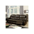 thumbnail image 3 of Benzara BM138009 Gorgeous Upholstery Sofa, Brown, 3 of 3