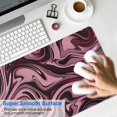 thumbnail image 4 of Pink Line&nbsp;pad Mousewaterproofno Slip&nbsp;Line Series for Office Home Work GamingmousematRubber Base Mousepad with Stitched Edges 31.5x11.8inches, 4 of 7