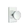 thumbnail image 4 of Emtek Passage Set, Modern Rectangle Rosette, Octagon Knob (Flat Black), 4 of 6