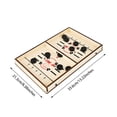 thumbnail image 3 of BallsFHK Fast Sling Puck Game Test Your Speed And Accuracy With Fast Action Super Winner Wooden Board Game Guaranteed Fun For Family Game Night Or Party, 3 of 5