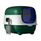 thumbnail image 1 of Caja de arena para gatos con capucha, inodoro para gatos cerrado y cubierto, extraíble con puerta, fácil de limpiar, caja de arena grande Verde, 1 of 9