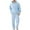 A-Light Blue, variant on Gytharion Mens Sweatsuit Sets 2 Piece Fall Outfits Fashion Casual Long Sleeve Drawstring Hooded Sweatshirt and Sweatpants Sets Loose Comfy Knitted Jacquard Tracksuits with Pockets
