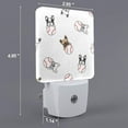 thumbnail image 2 of Rocae Bbaseball Dog for 0.5W Plug in Night Light, Dusk to Dawn, Bright Nightlight Auto-On/Off-EU, 2 of 7
