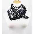 thumbnail image 3 of CAILDANL Silk Like Head Scarf for Women Satin Printed Bandana for Hair Wrapping Fashion Accessory 35 Inch Square Hair Scarf, 3 of 7