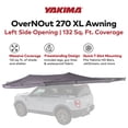 thumbnail image 2 of Yakima OverNOut 270 XL Awning, Opens on Left Side with 132 Sq. Ft. Coverage, 2 of 7