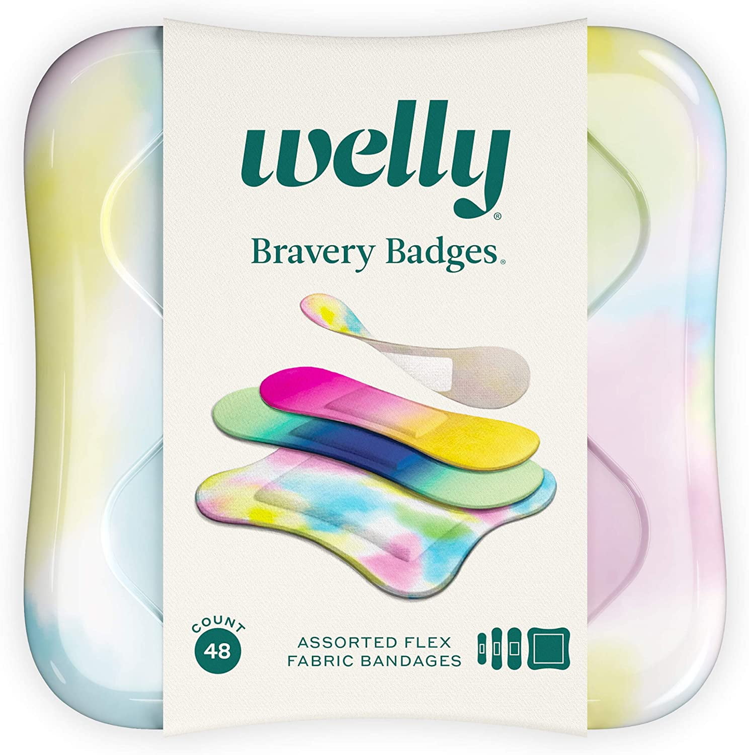 Welly Bandages, Heroic Kit - Bravery Badges, Adhesive Flexible Fabric  Waterproof and Hydrocolloid, Assorted Shapes and Patterns for Minor Cuts  Scrapes and Wounds