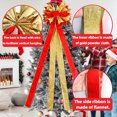 thumbnail image 7 of Christmas Tree Decorations,Christmas Tree 55.11" Butterfly Festival Decorations,55.11" butterflies Christmas Tree With Two-color Bow Decoration Venue SetupHigh Quality Bow Tie Christmas Decorations, 7 of 7