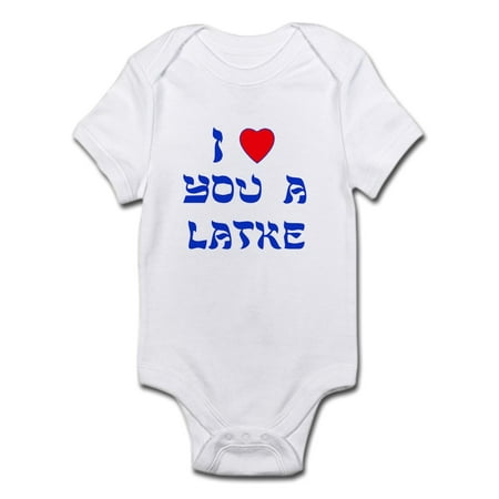 

CafePress - I Love You A Latke Infant Bodysuit - Baby Light Bodysuit