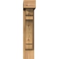 thumbnail image 2 of Ekena Millwork 5 1/2"W x 20"D x 28"H Olympic Block Smooth Bracket w/ Offset Brace, Western Red Cedar, 2 of 25