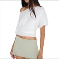 thumbnail image 3 of Tops de Verano con Hombros Descubiertos para Mujer, Camisetas para Salir, Top Corto Sin Mangas, Ropa de Moda, Conjuntos de 2025 S, 3 of 9