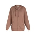 thumbnail image 4 of No Boundaries Oversized Zip Hoodie, Women’s, 4 of 5