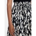 thumbnail image 5 of Time and Tru Women's Smocked Waist Cotton Midi Skirt, Sizes XS-XXXL, 5 of 6
