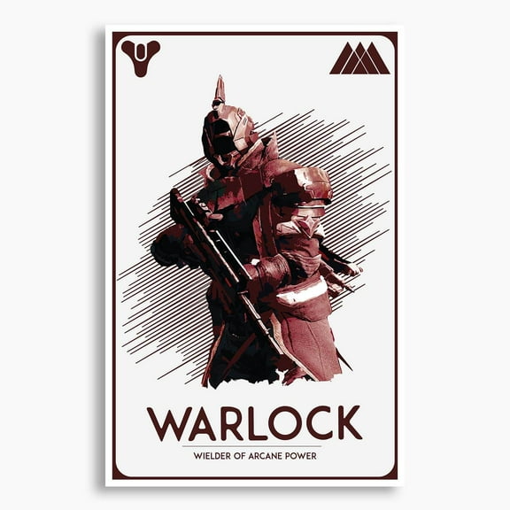 Guardian: Warlock Poster; Gaming Artwork