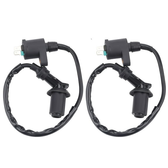 HIPA 2x Ignition Coil Fit GY6 50cc 150cc Spark Plug Wire Scooter ATV Quad Go Kart