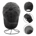 thumbnail image 2 of 2pz Gorra De Béisbol De Algodón Con Sólido Negro + caqui, 2 of 5