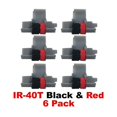 thumbnail image 4 of 6 Pcs IR-40T Calculator Ink Rollers IR40T For Casio Black And Red Ink Roller For Sanyo CX5322DP/CX5512/CY2054P, 4 of 5