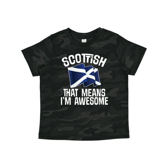 Inktastic Scottish Pride Scotland Flag Boys or Girls Toddler T-Shirt