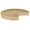 Almond, variant on Rev-A-Shelf 6471-18-15-52 Classic 18" Polymer Kidney 1-Shelf Lazy Susan Shelf For Corner