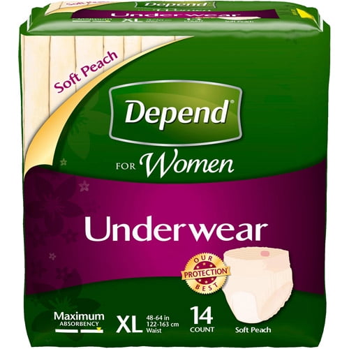 free depend for women underwear maximum absorbency