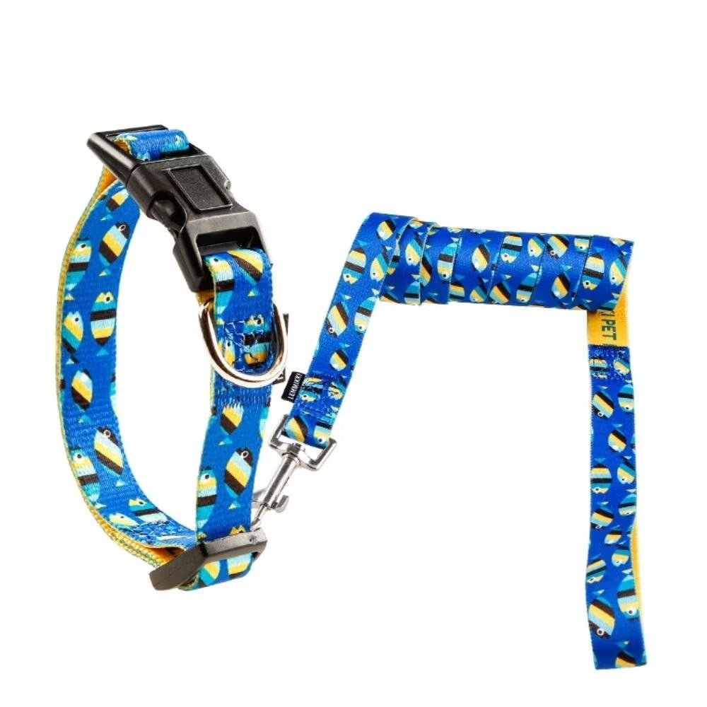 LOEFME Dog Collar and Leash Set Adjustable Dog Collars for Small Girl