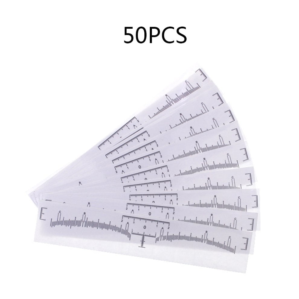 eyebrow ruler sticker eyebrow shaping tools makeup