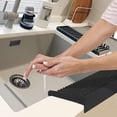 thumbnail image 3 of Silicone Edge Protector Guards for Kitchen Bathtub Countertop Stainless Steel Quartz Multifunctional Upgrade Accessory Drain Rack Durable, 3 of 3