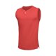 thumbnail image 4 of pstuiky Hombres Tanque, Camisa informal de color liso con cuello en V y botones sin mangas para hombre Chaleco para hombre m, 4 of 5