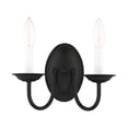 thumbnail image 2 of Livex 4152-04 Home Basics Sconce- Black, 2 of 5