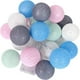 thumbnail image 1 of 20 Stücke LED Lichterkette mit Baumwollkugeln, Lichterkette Kugeln, Baumwolle Ball Lichterkette Batteriebetrieben, für Zimmer Dekorationen Weihnachten Hochzeiten Party Ormromra LL-0887, 1 of 6