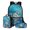 Turtle Coral, variant on ZUXONGSY Turtle Coral Print Kids Backpack Set of 3, 17 in School Bookbag with Insulated Lunch Box Pencil Case Lightweight Student Bookbag for Girls and Boys