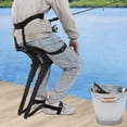 thumbnail image 2 of ToppiJoy Portable Chair with Invisible Seats, Adjustable Foldable Chair for Outdoor, Wearable Invisible Seat, Easy Carry, 2 of 12