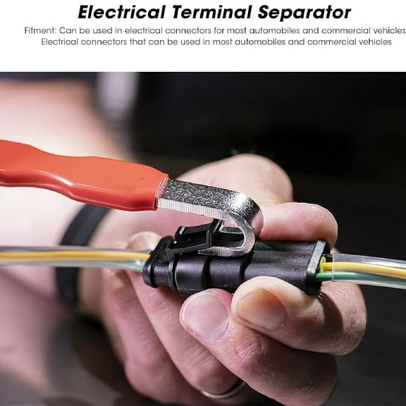 3-Piece Electrical Disconnect Pliers Set for Cars – Automotive Terminal Connector Separator, Hose Clamp Removal Tool & Wire Harness Plug Disconnect Kit, Multifunctional Electrical Tools B-1PC